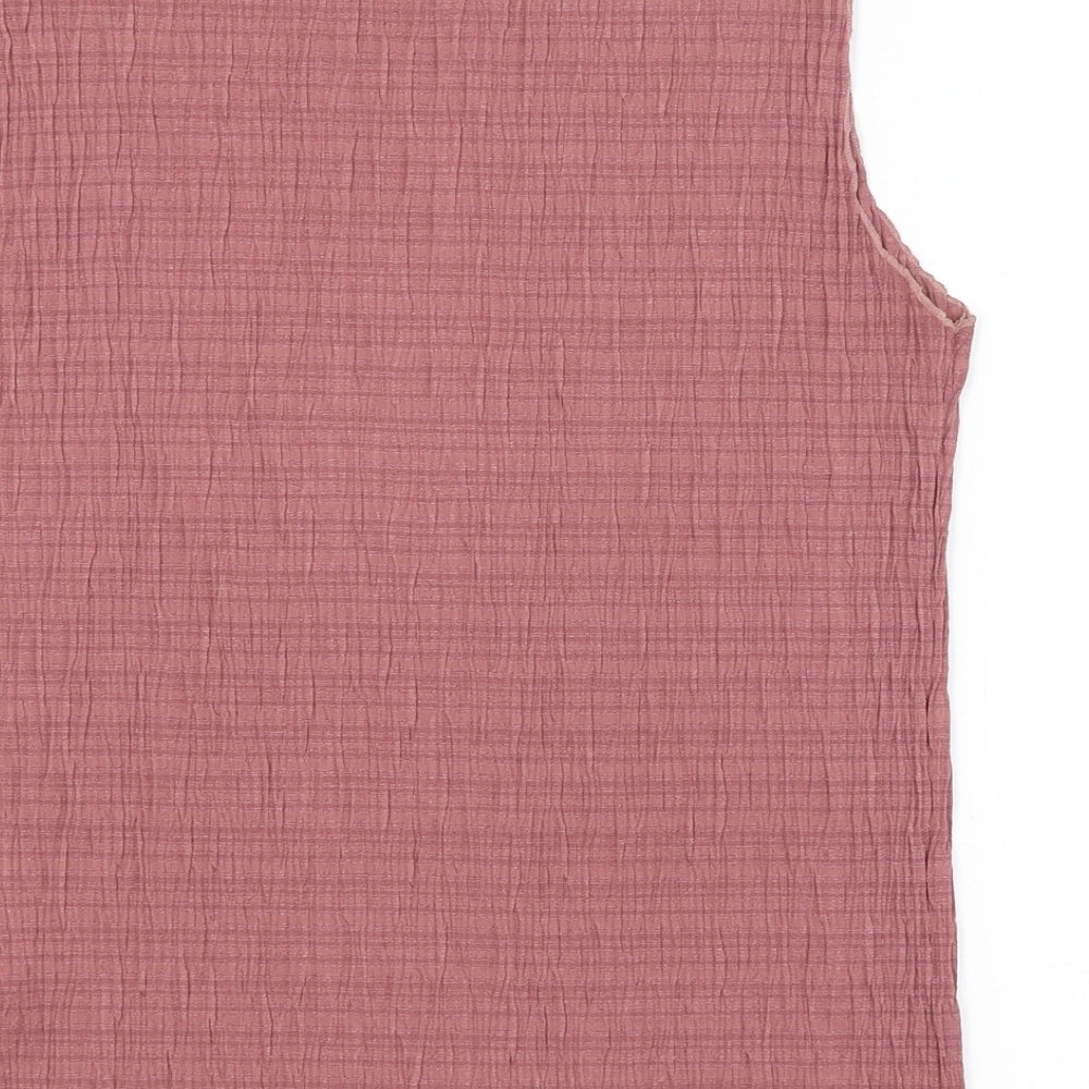 Preworn Womens Purple Basic Tank Size 14