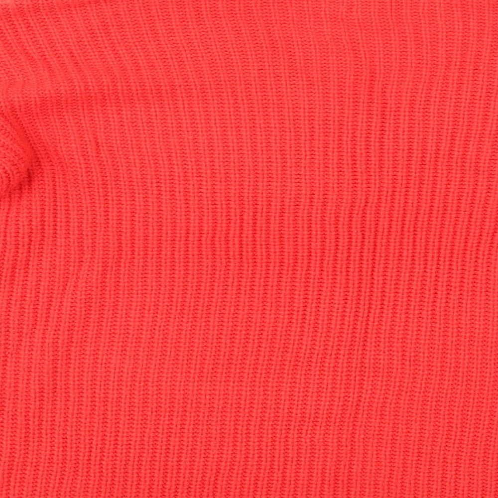 Primark Womens Orange Pullover Jumper Size 14