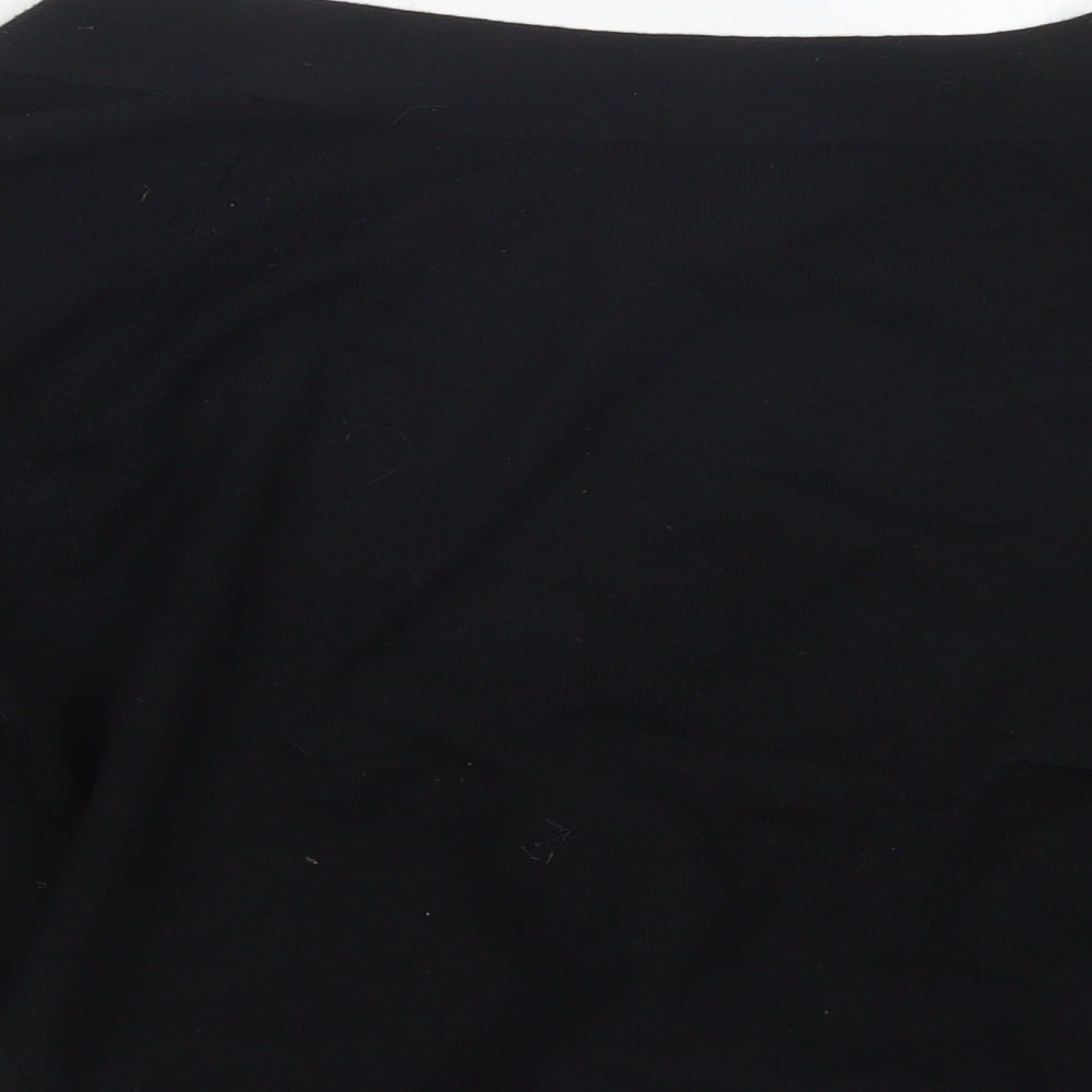 Love Womens Black Knit Cardigan Jumper Size 16