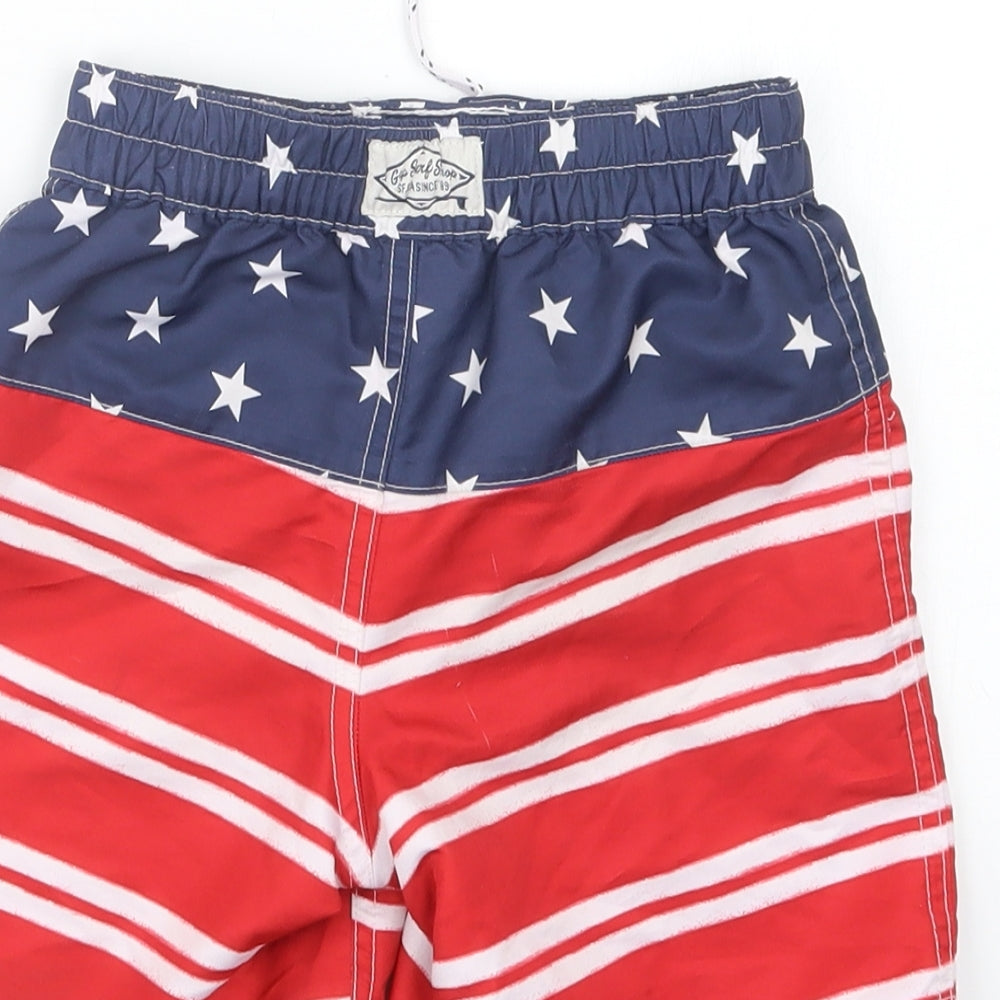 Gap Boys Red Cargo Shorts Size 4 Years - Swim Shorts
