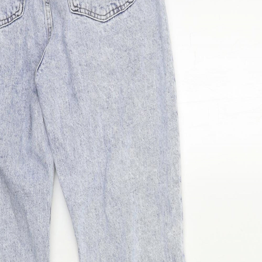 Denim & Co. Womens Blue Denim Skinny Jeans Size 6 L28 in
