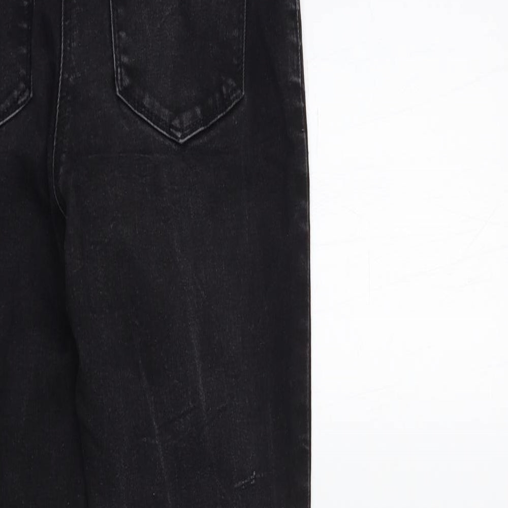 Matalan Womens Black Denim Skinny Jeans Size 10 L28 in