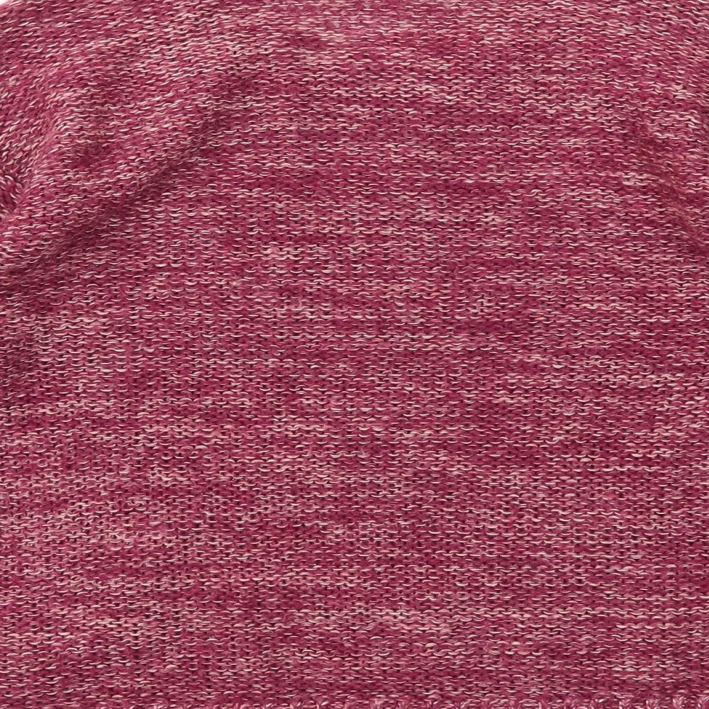 Red Hearing Womens Pink Pullover Jumper Size 8