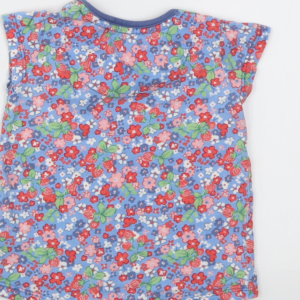 TU Girls Multicoloured Floral Basic T-Shirt Size 6-9 Months