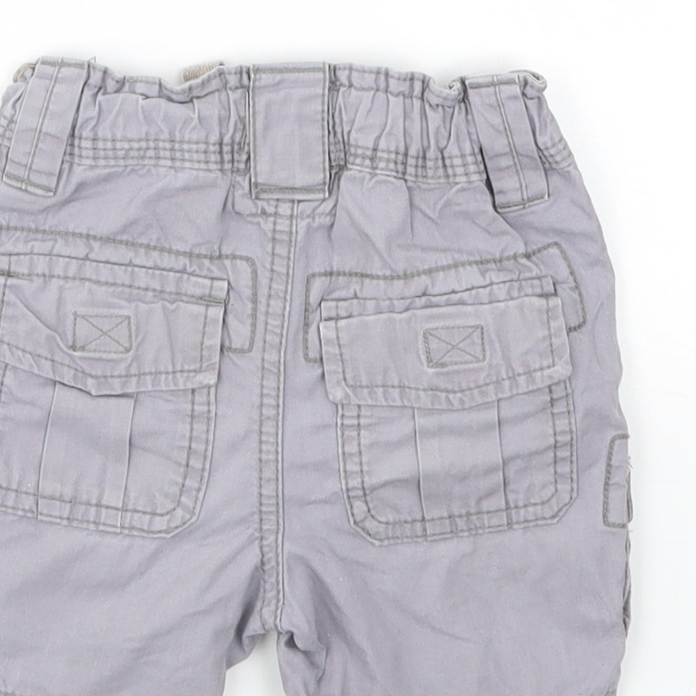 LOGG Boys Grey Capri Trousers Size 3-6 Months