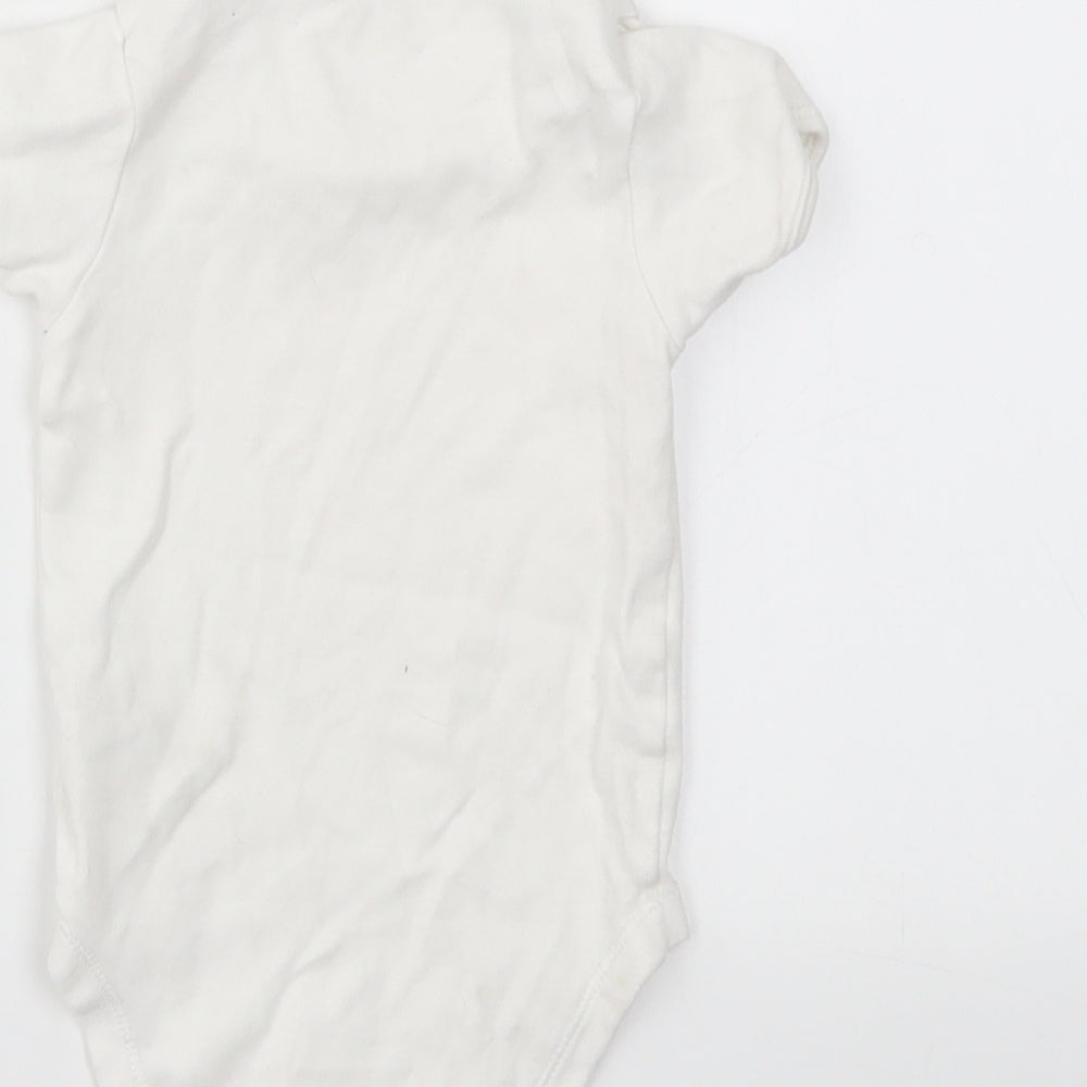 George Girls White Babygrow One-Piece Size 12 Months