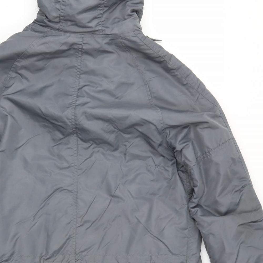 Moto Womens Blue Jacket Coat Size 10
