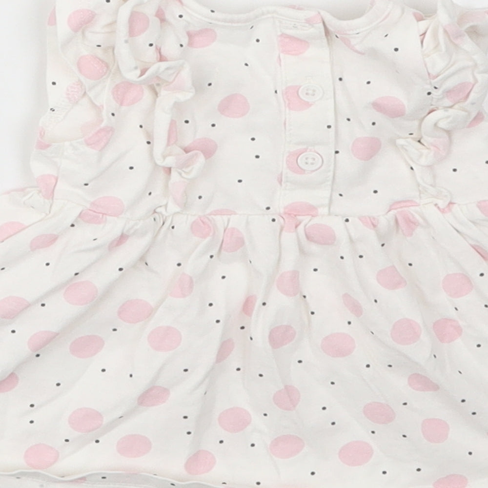 Matalan Girls Multicoloured Polka Dot Fit & Flare Size Newborn