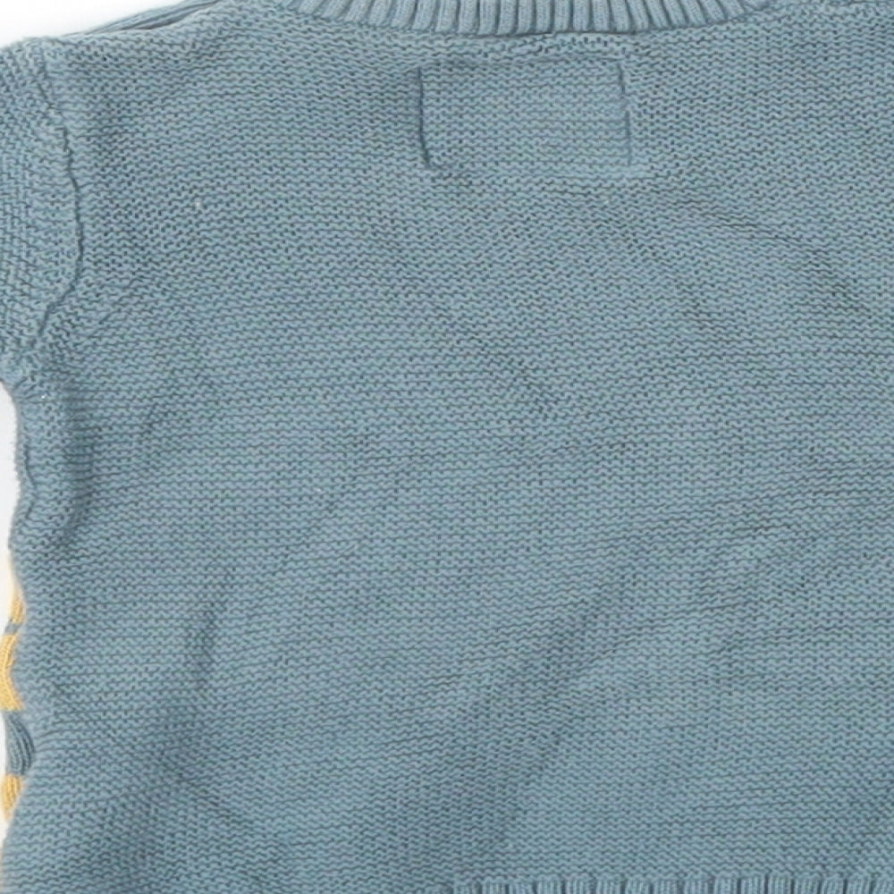 F&F Baby Blue Pullover Jumper Size 0-3 Months