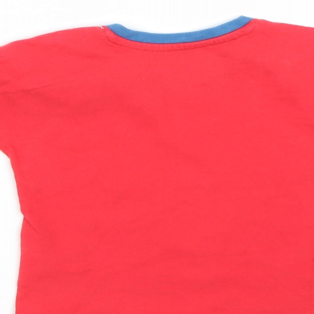 Lulaby Baby Red Basic T-Shirt Size 6-9 Months