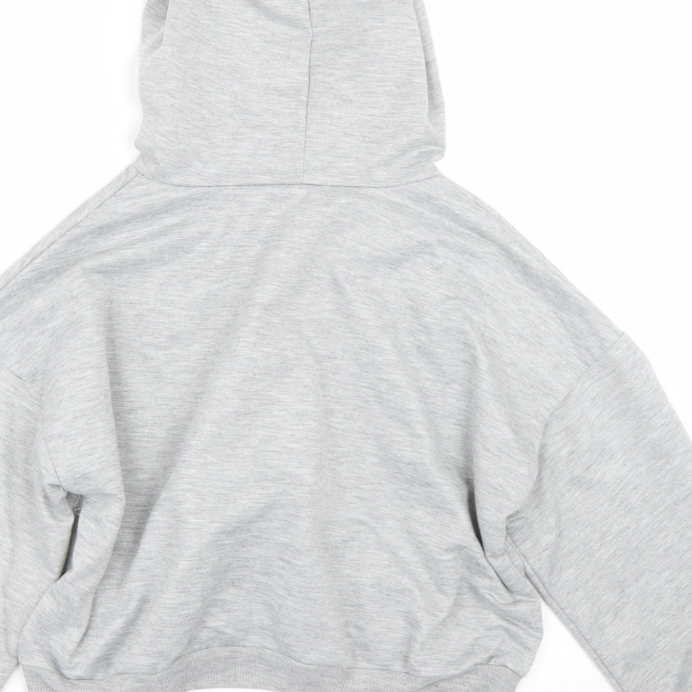 Preworn Womens Grey Cape Hoodie Size S