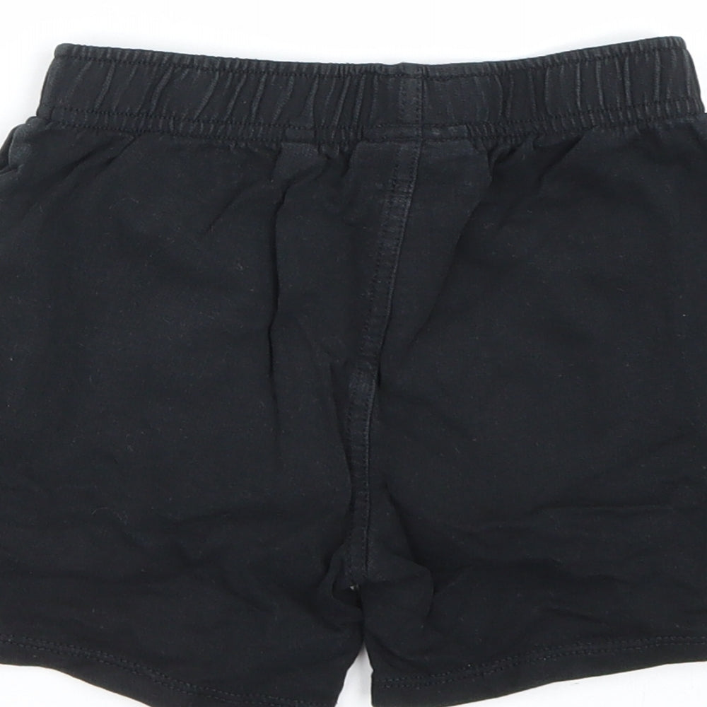 NEXT Boys Black Sweat Shorts Size 6 Years