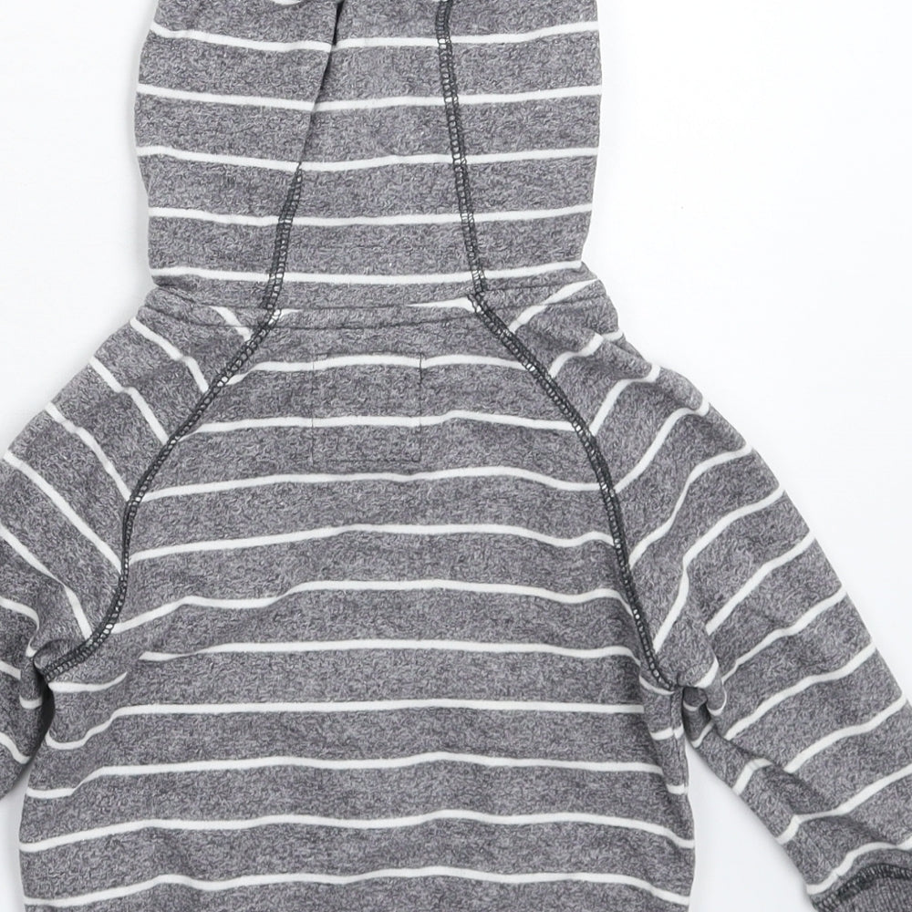 TU Baby Grey Striped Jacket Size 9-12 Months