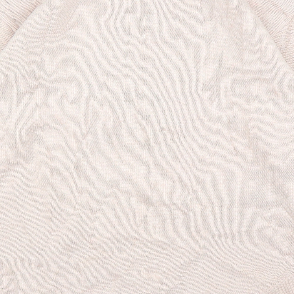 Megurumi Reiu Womens Pink Floral Pullover Jumper Size M