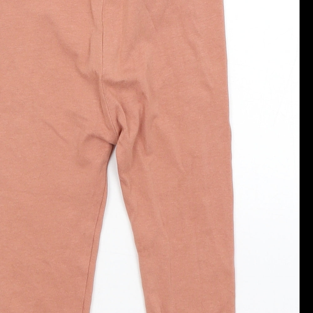 So Cute Baby Pink Capri Trousers Size 9-12 Months