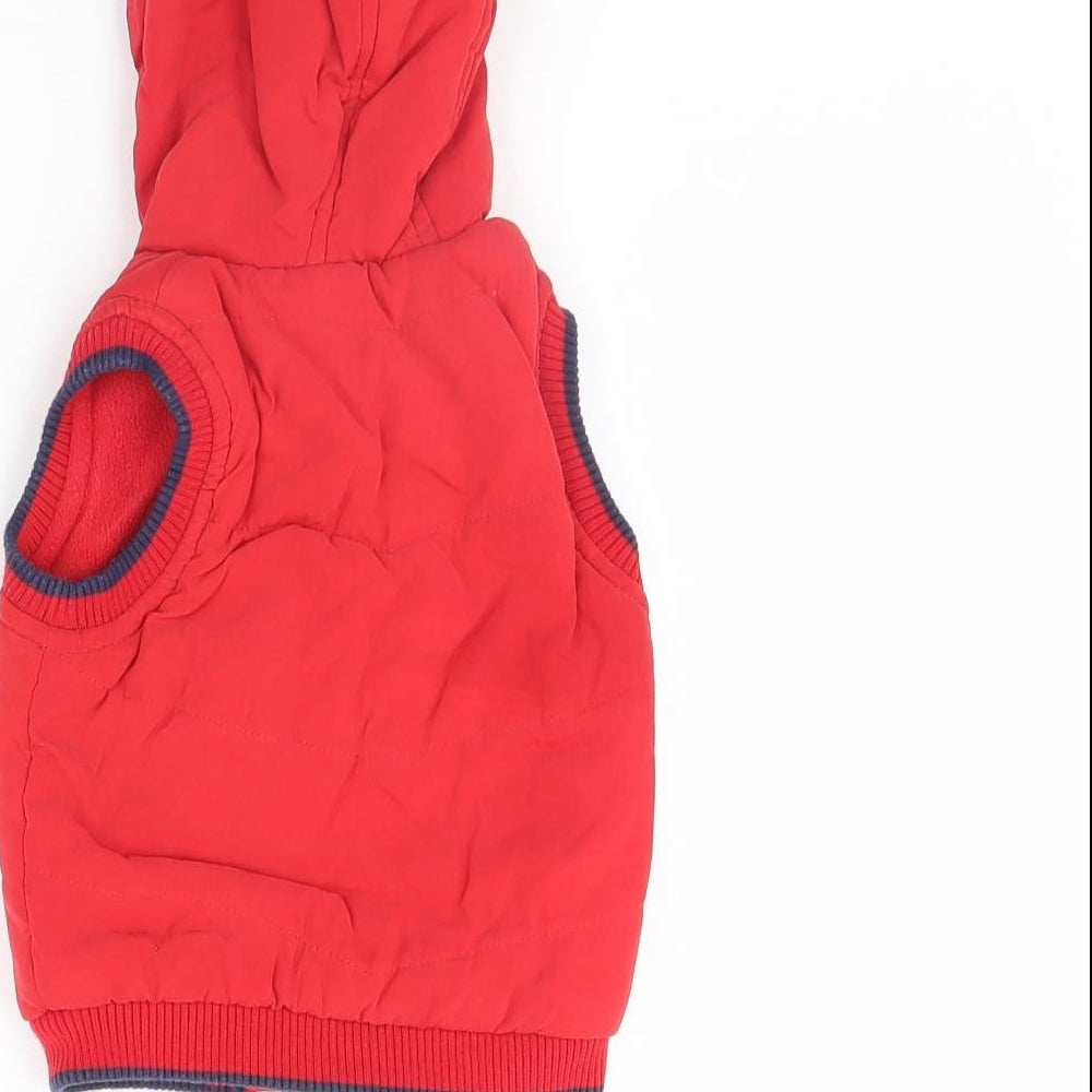 George Baby Red Gilet Coat Size 3-6 Months - Disney