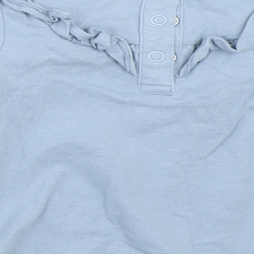 TU Girls Blue Basic T-Shirt Size 3-6 Months