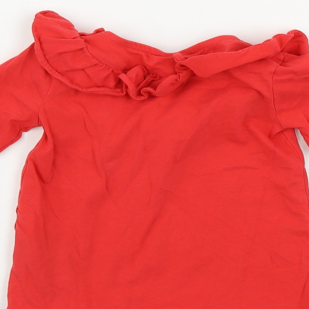 H&M Baby Red Pullover T-Shirt Size 12-18 Months