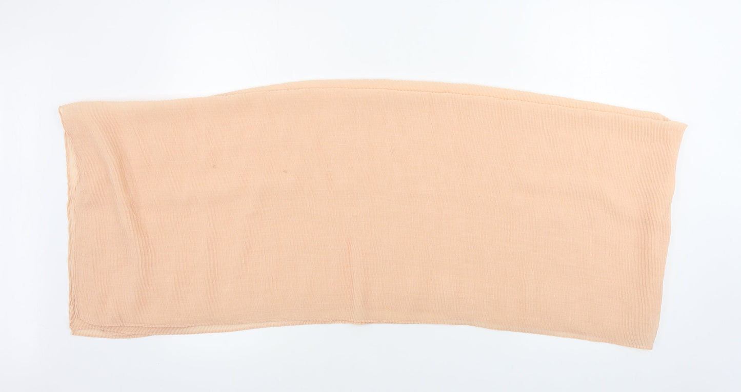 Preworn Womens Orange Scarf