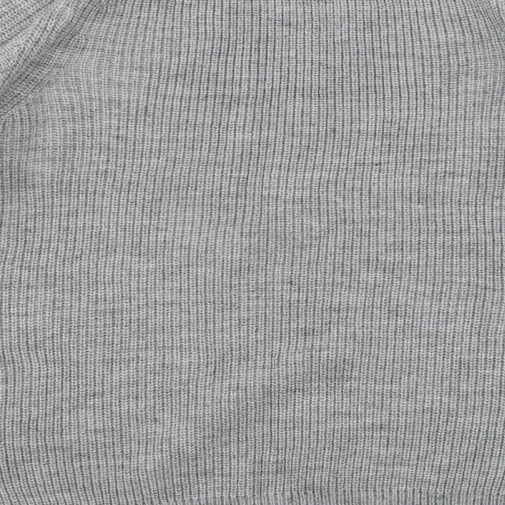 dnm Mens Grey Pullover Jumper Size M