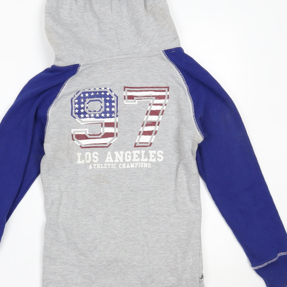 Golddigga Boys Grey Pullover Hoodie Size 11-12 Years
