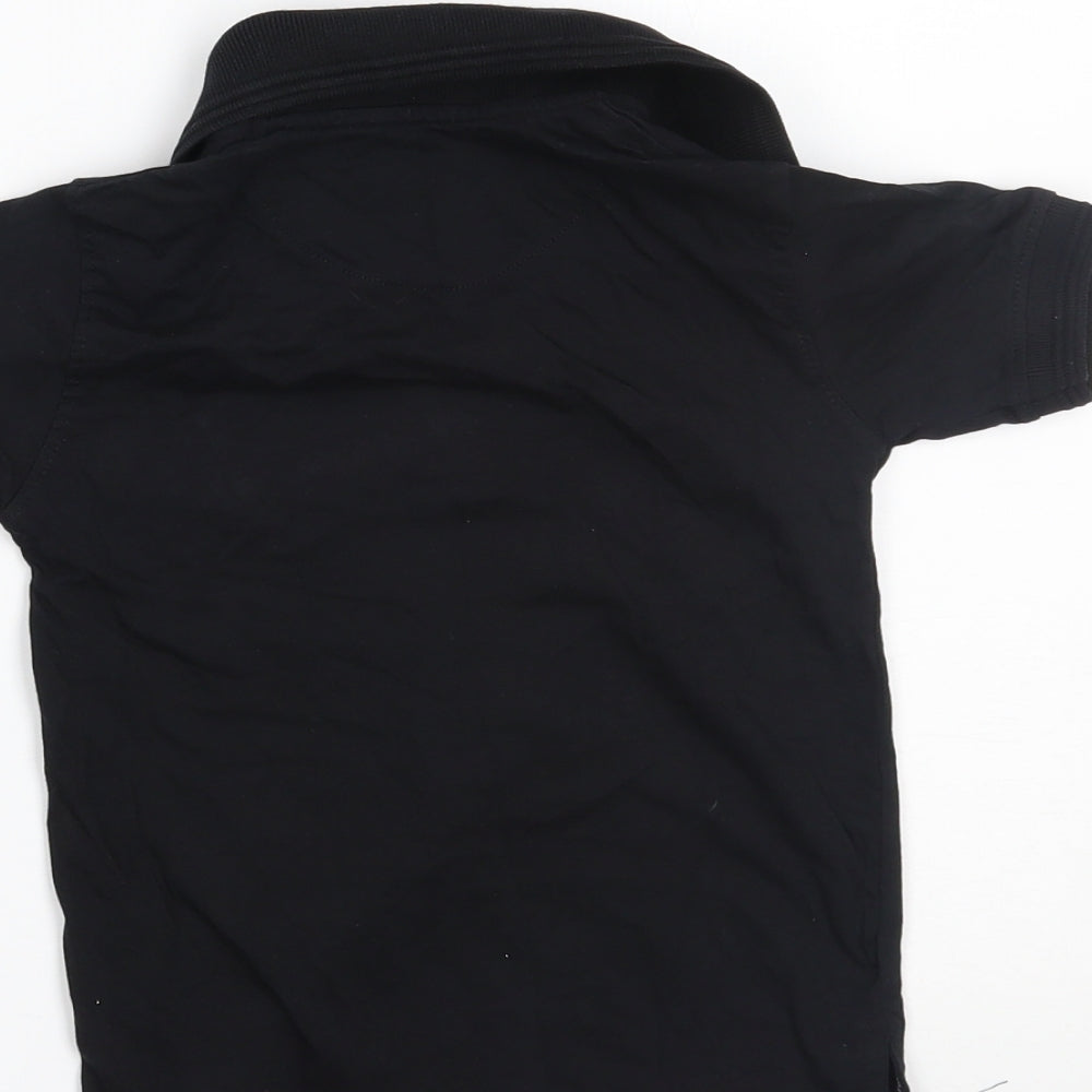 canteene Boys Black Pullover Polo Size 5 Years