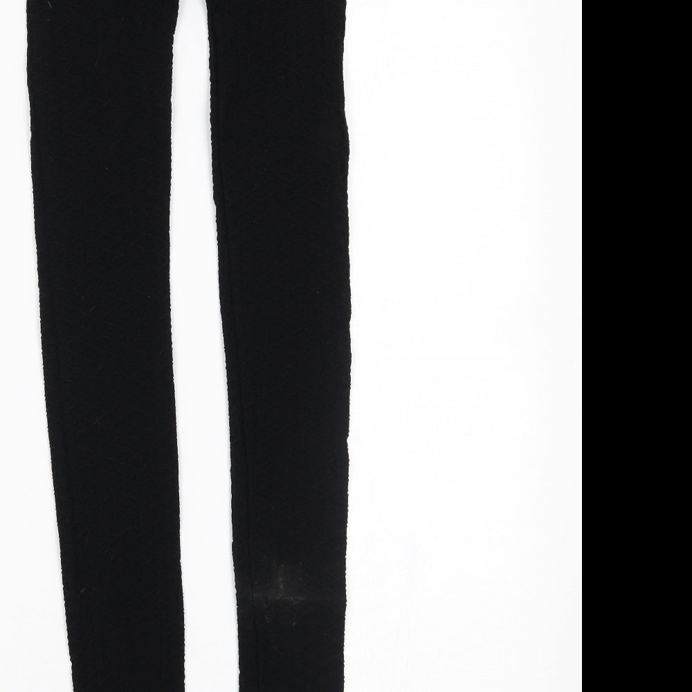 NUTSHELL Womens Black Leggings Size M L26 in