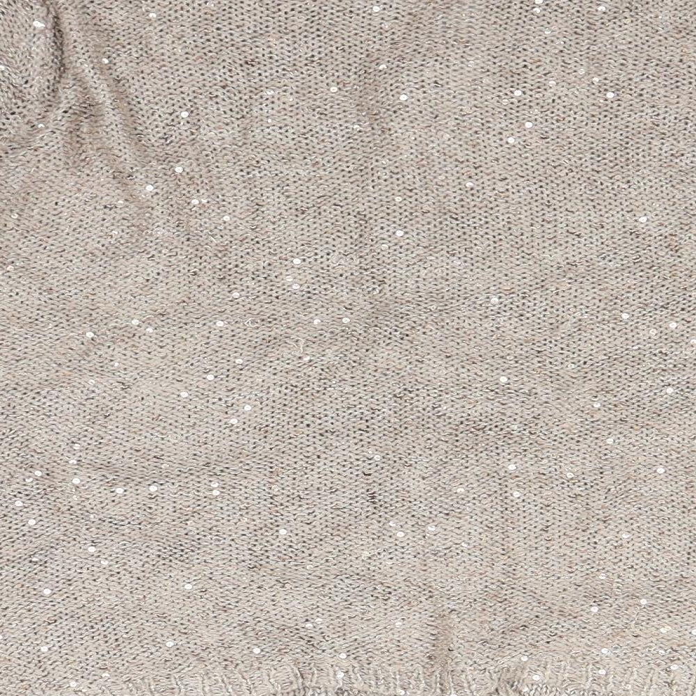 Marks and Spencer Womens Beige Pullover Jumper Size 12