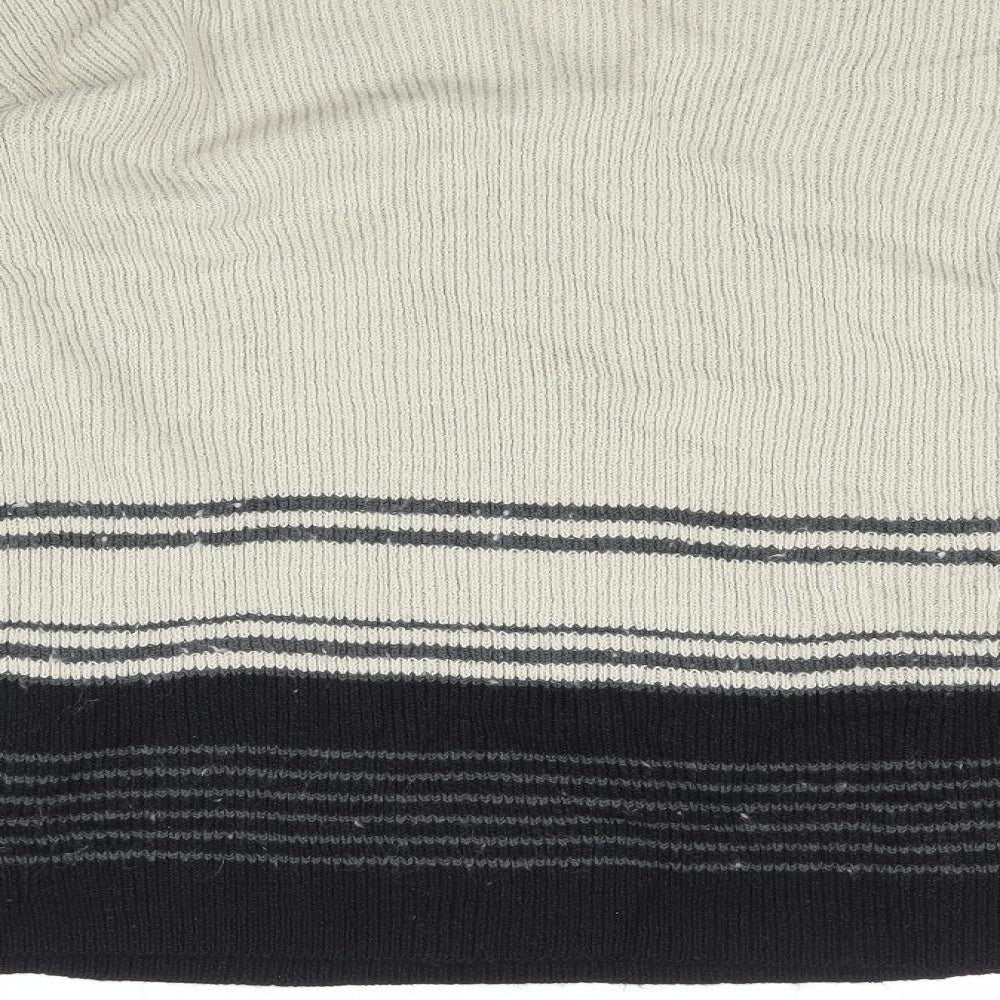 Versatility Womens Multicoloured Striped Pullover Jumper Size 12