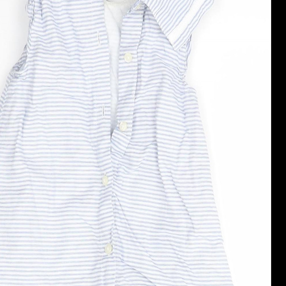 Marks & Spencer Girls Multicoloured Striped A-Line Size 6-9 Months