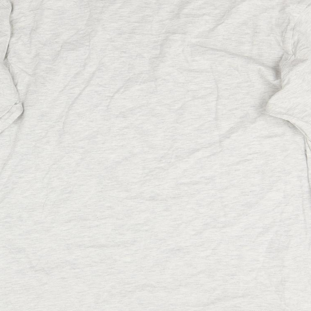 TU Womens Grey Basic T-Shirt Size M