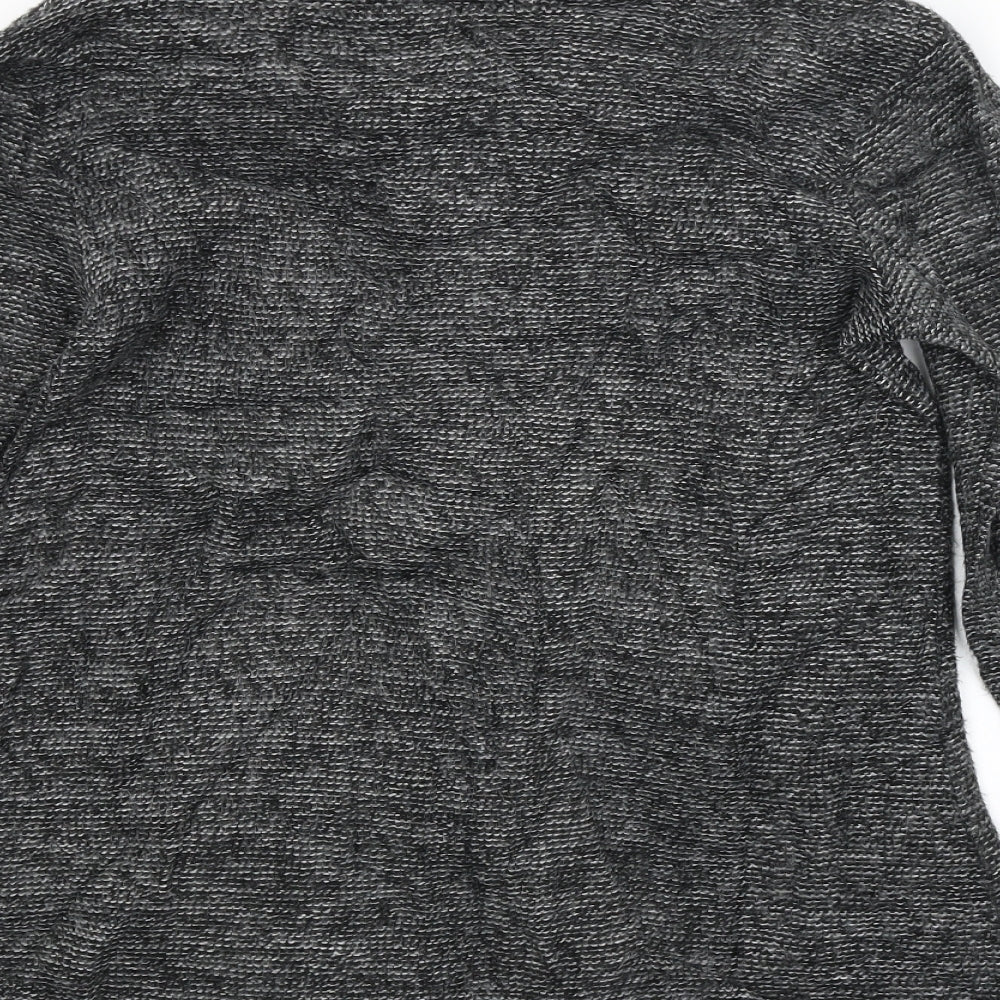 Luca Vanucci Mens Grey Pullover Jumper Size S