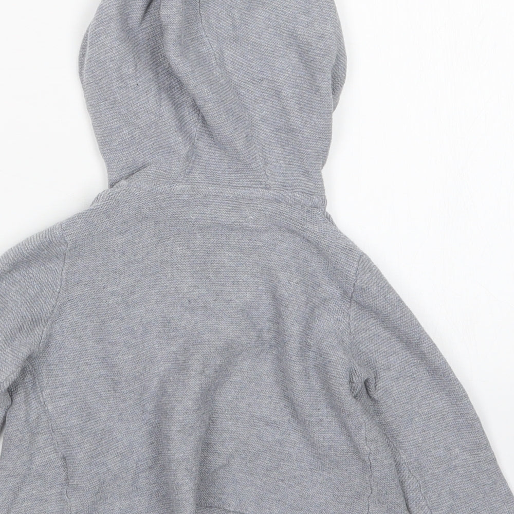 RESERVED Baby Grey Cardigan Jumper Size 6-9 Months