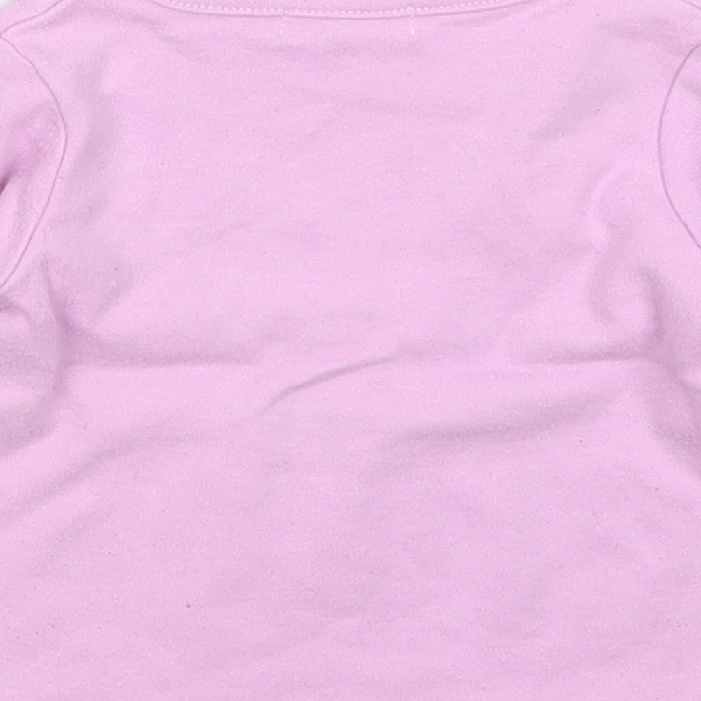 in extenoo Girls Pink Basic T-Shirt Size 3-6 Months