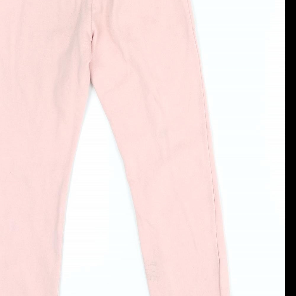 Reebok Girls Pink Jogger Trousers Size 9-10 Years - matching set