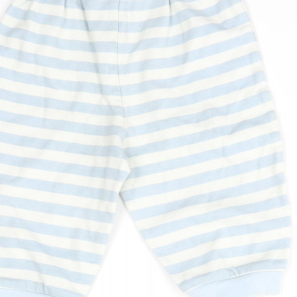George Baby Blue Striped Pyjama Pants Size 6-9 Months
