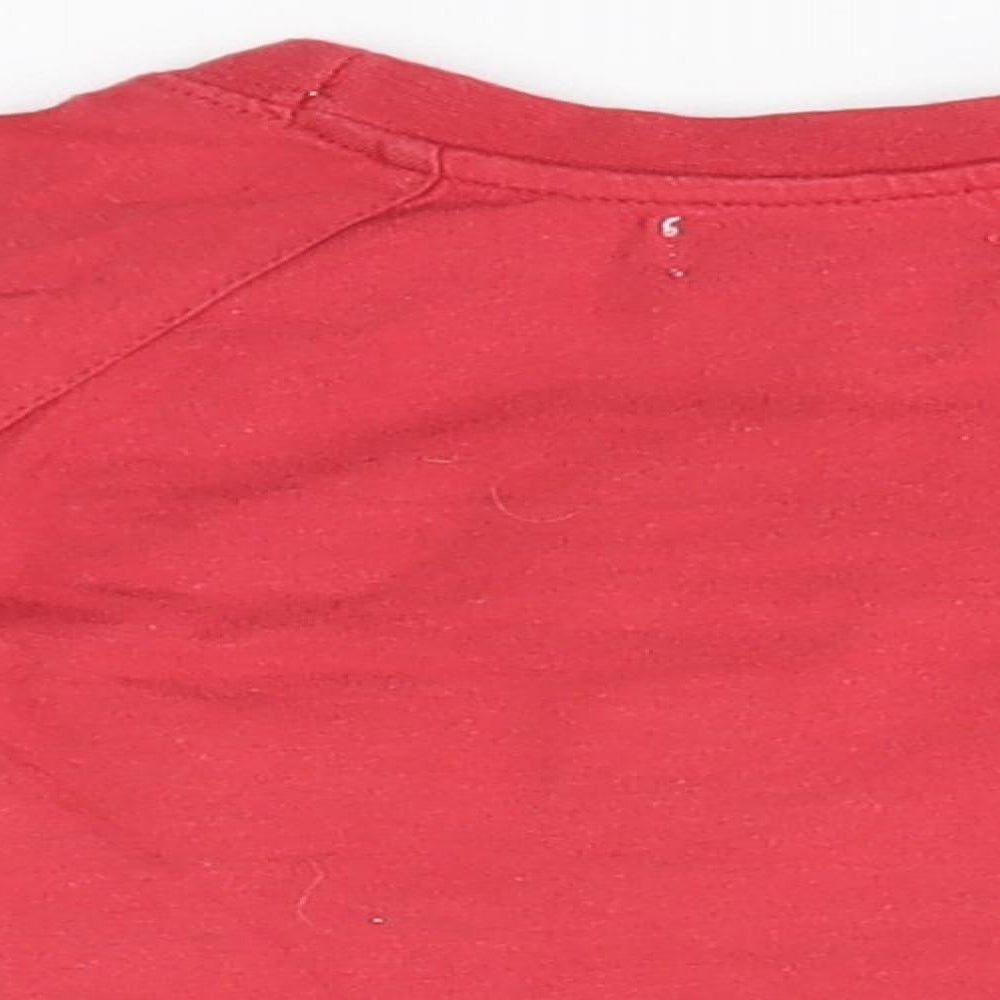 Early days Baby Red Basic T-Shirt Size 0-3 Months