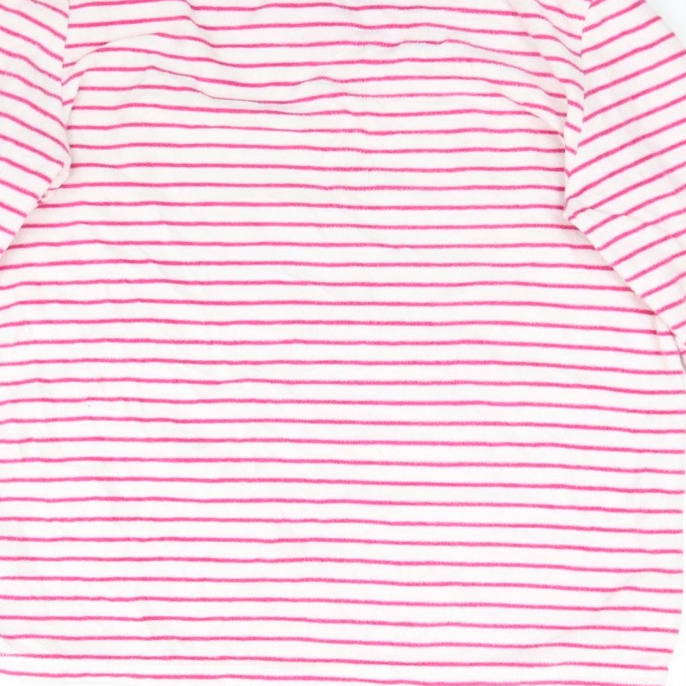 Love To Lounge Womens Pink Polka Dot Top Pyjama Top Size 6