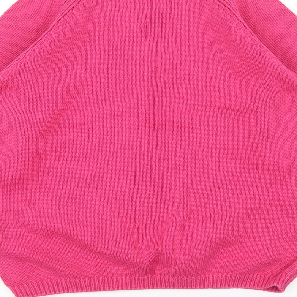 ISLE Womens Pink Pullover Jumper Size S