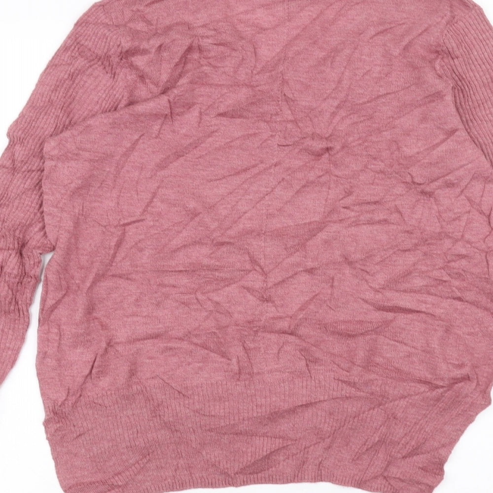 Atmosphere Womens Pink Basic T-Shirt Size 10