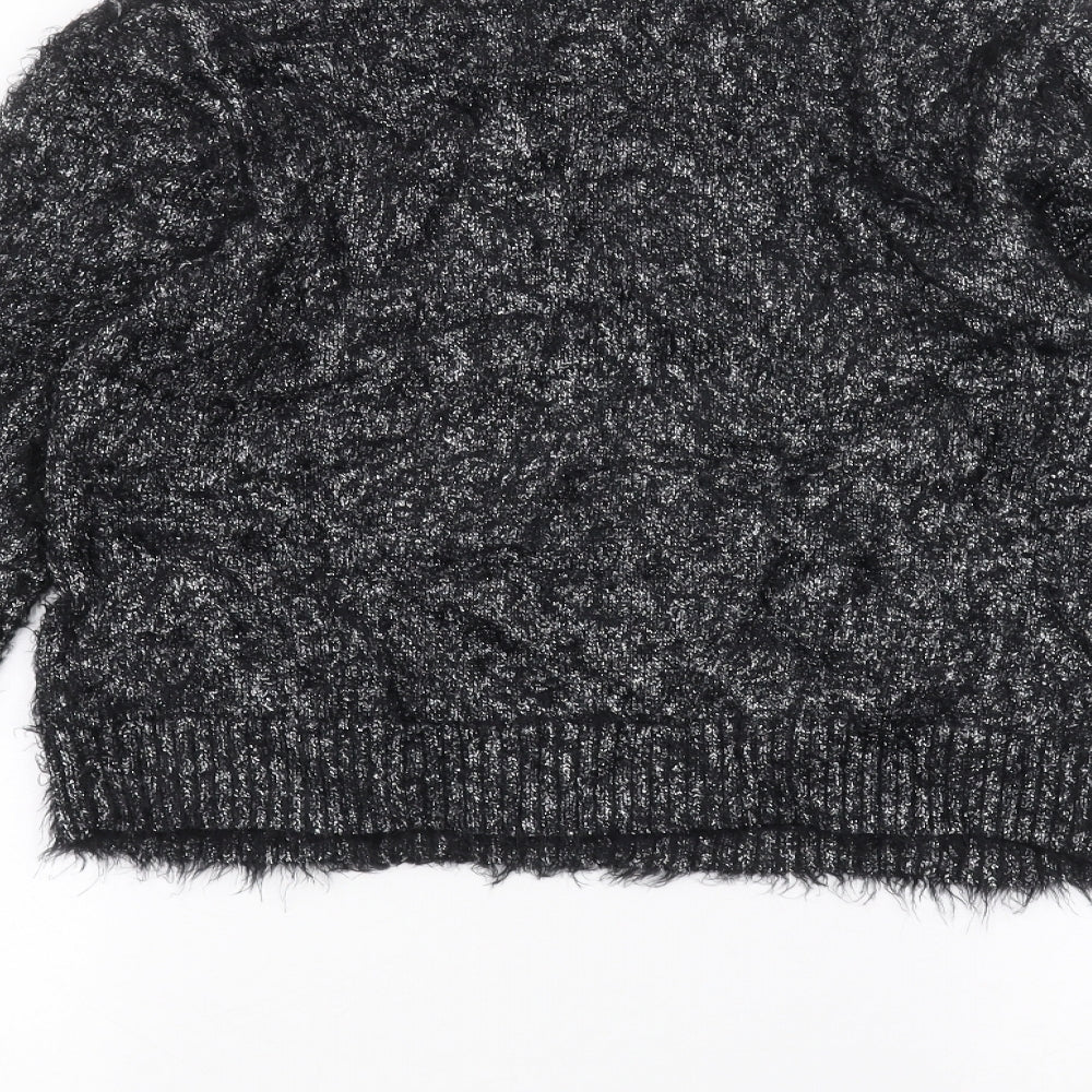 Marks and Spencer Womens Black Pullover Jumper Size 12