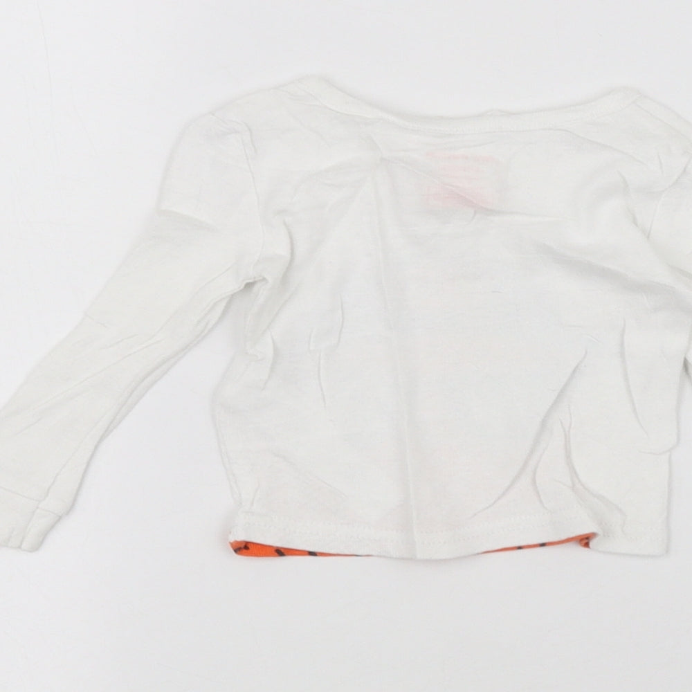 Joe Fresh Baby White Basic T-Shirt Size 3-6 Months