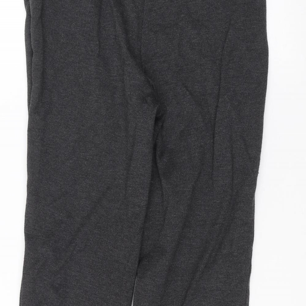 Marks & Spencer Womens Grey Trousers Size 14 L24 in