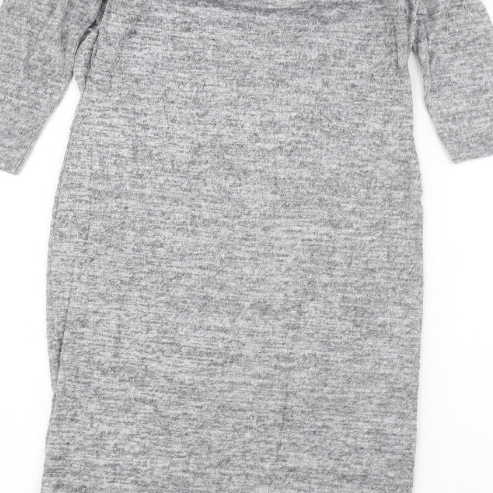 Lost ink Womens Grey A-Line Size 10