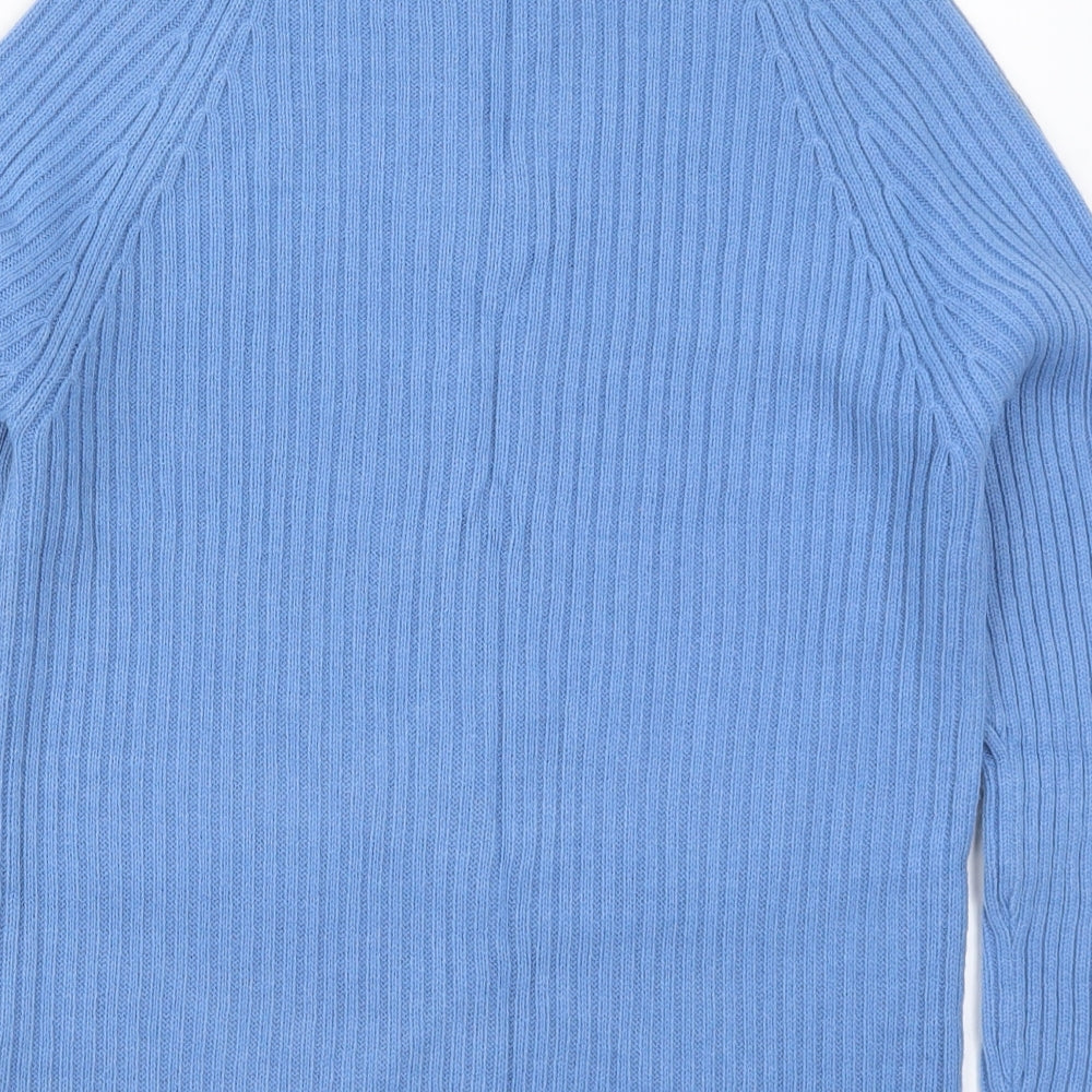 Zingara Mens Blue Knit Pullover Jumper Size M