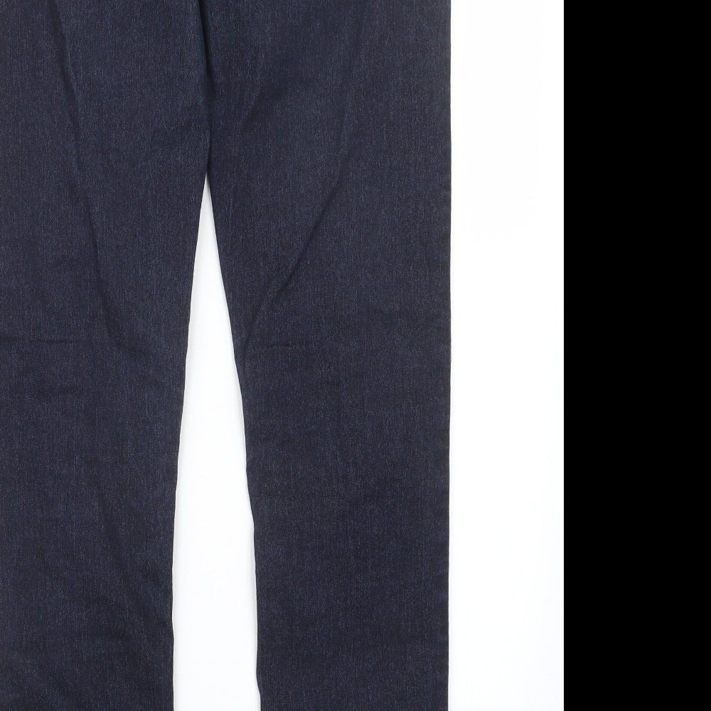 JoJo Maman Bébé Womens Blue Denim Straight Jeans Size S L29.5 in