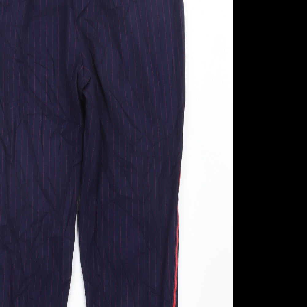 Stradivarius Womens Blue Trousers Size L L25 in
