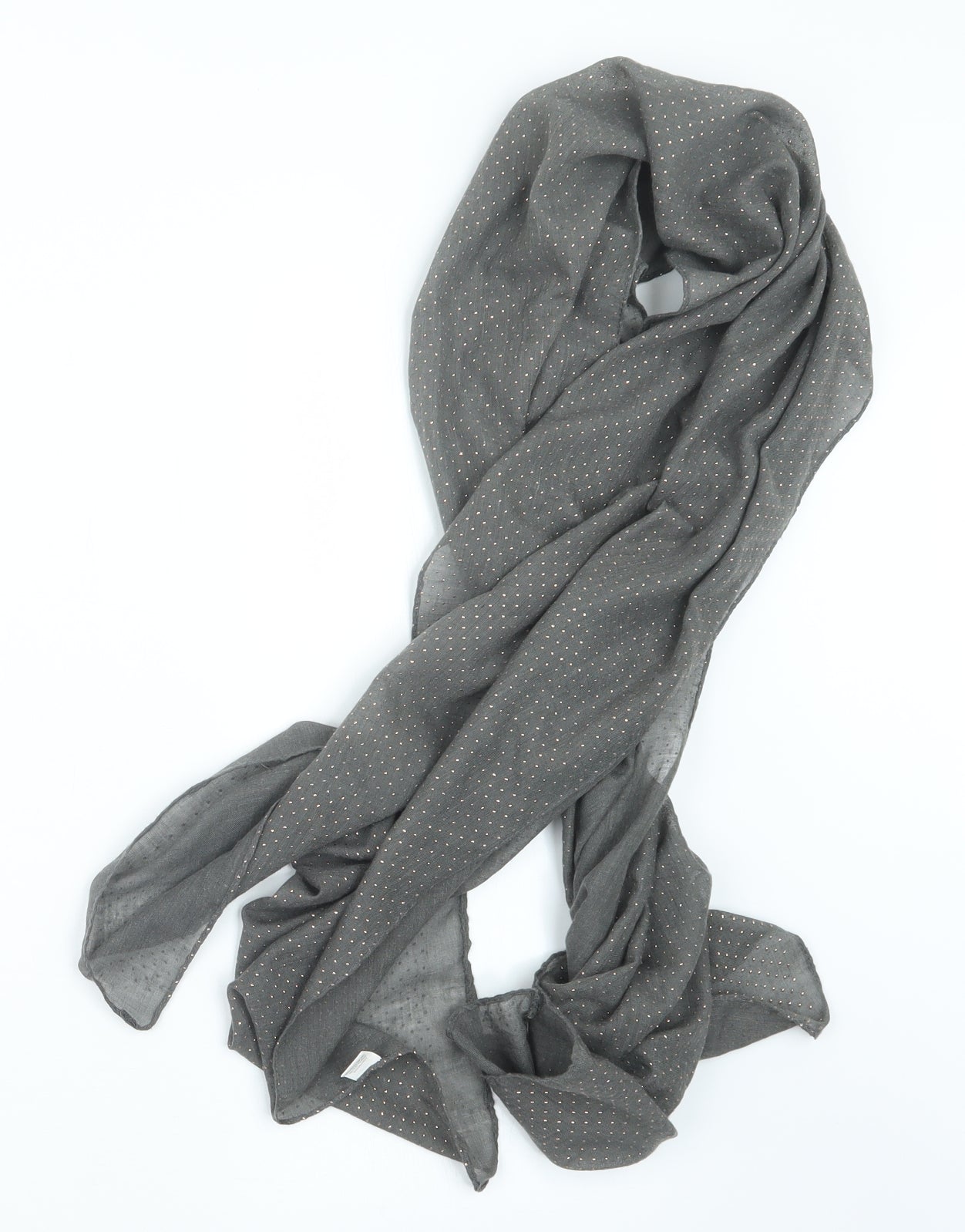 Preworn Womens Grey Scarf