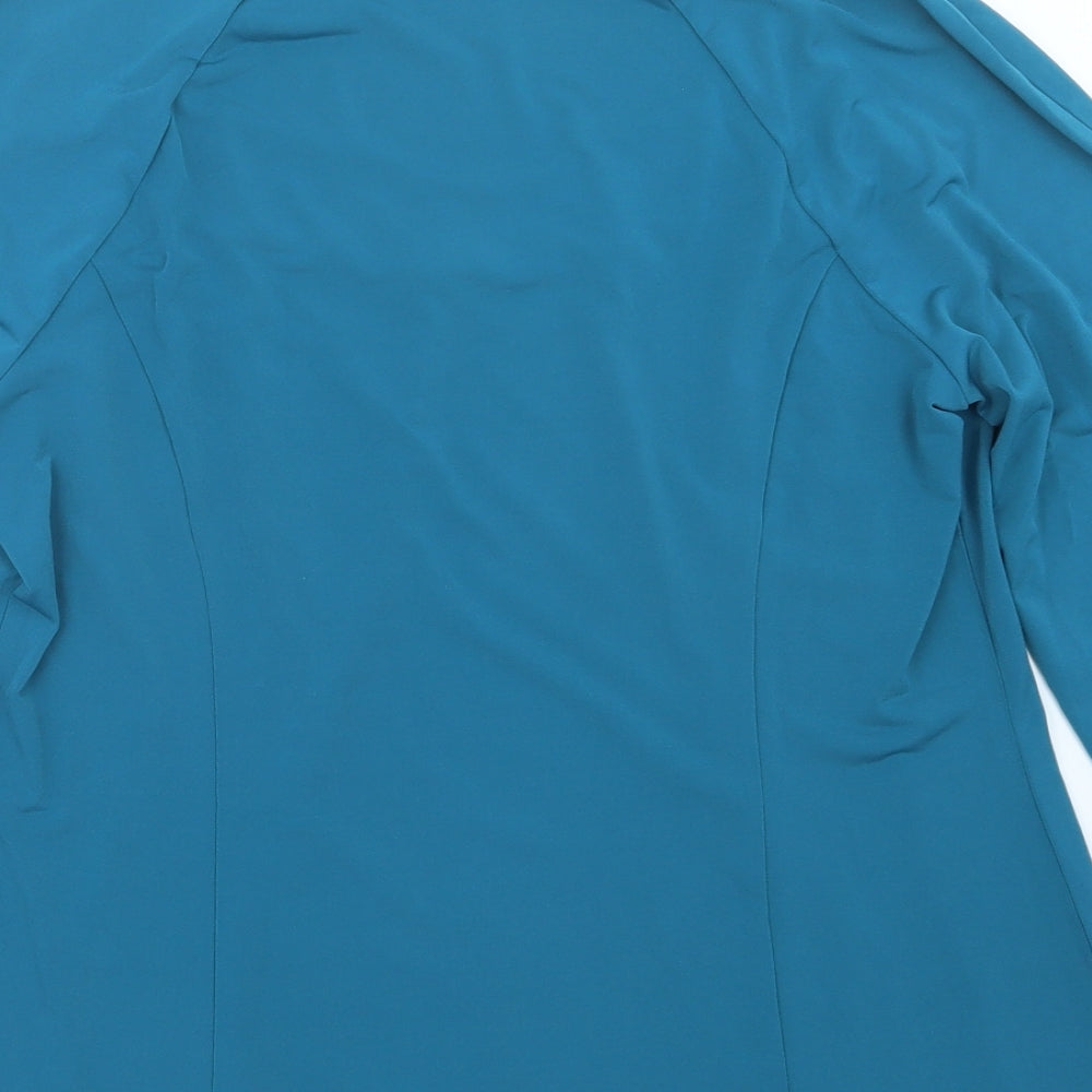 Simontons Says Womens Blue Basic Blouse Size M