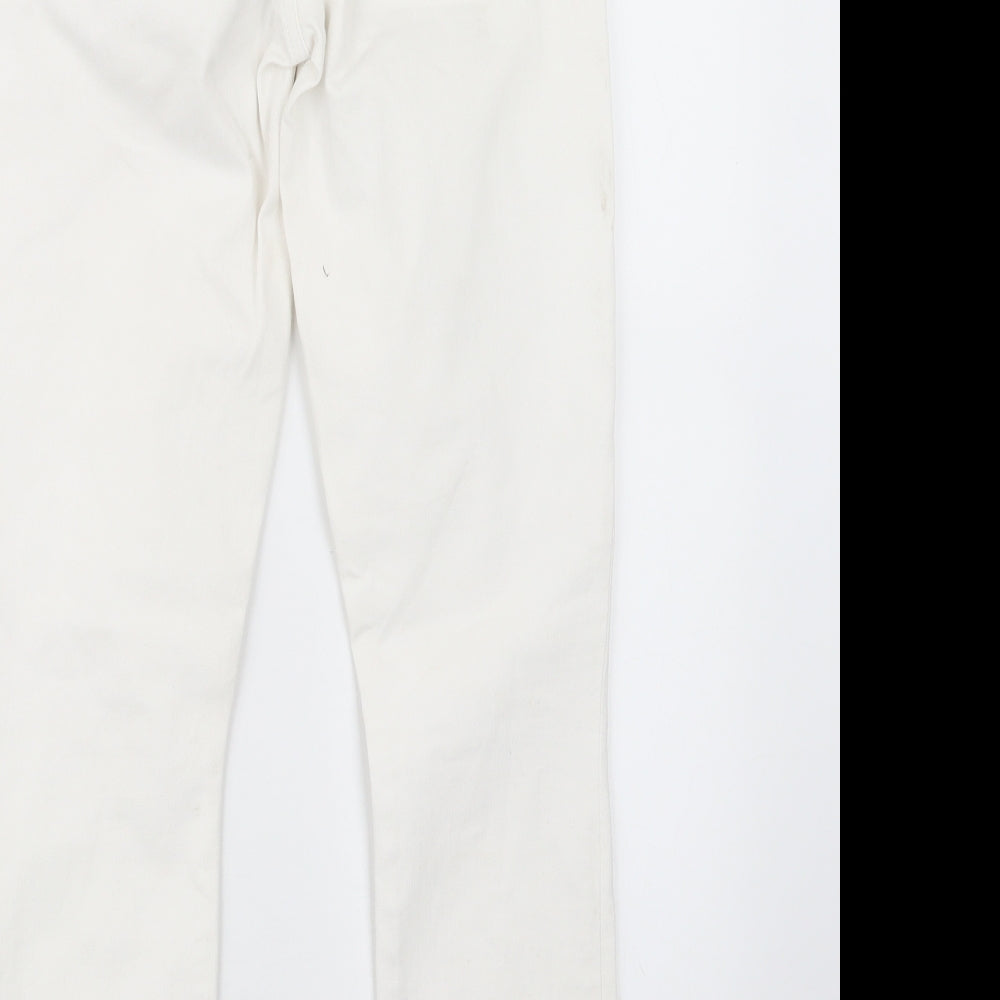 Gap Womens White Denim Skinny Jeans Size 27 in L26 in